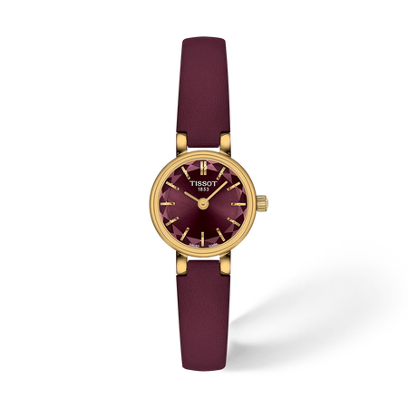 vista frontale dellorologio {0} con ombra