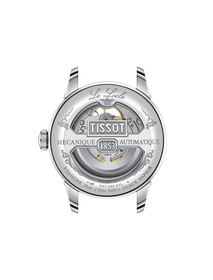 Back view of the watch case Tissot Le Locle Open Heart 39.3mm