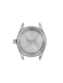 Back view of the watch case Tissot Ballade 34mm