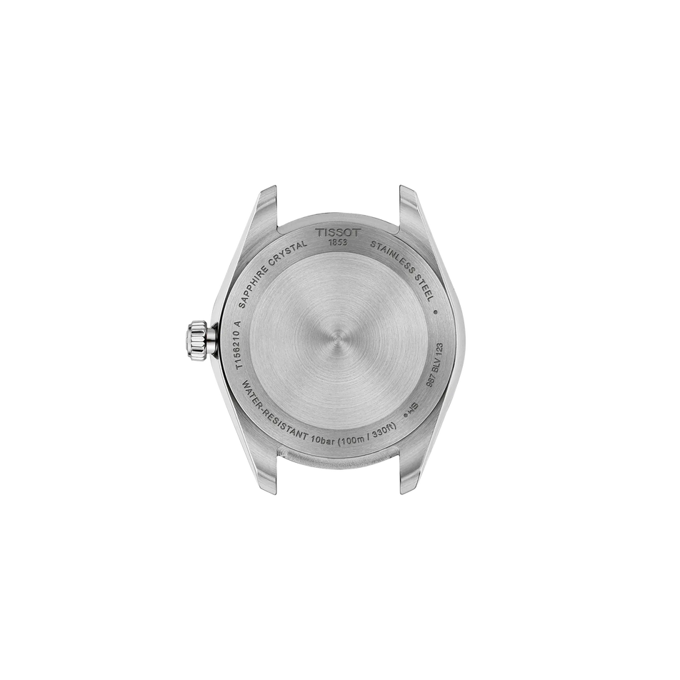 Back view of the watch case Tissot Ballade 34mm