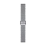 Front view of Stalowa mediolańska bransoleta Tissot - szerokość 20 mm