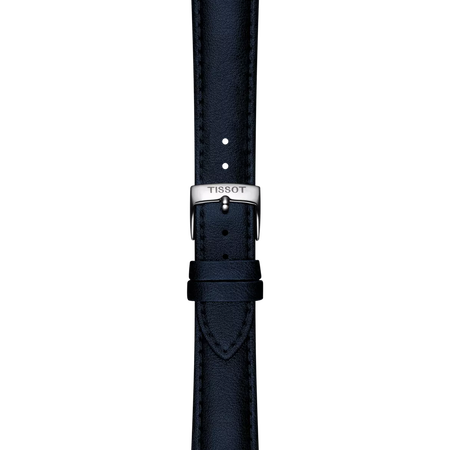 Zoom on Tissot Official Blue Synthetic Strap Lugs 18 mm