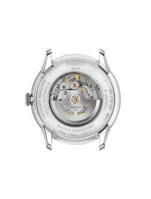 Back view of the watch case Tissot Chemin Des Tourelles 42mm