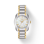 Vorderansicht der Uhr Tissot T-Wave mit Schatten