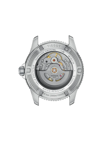 Back view of the watch case Tissot Seastar 1000 40mm