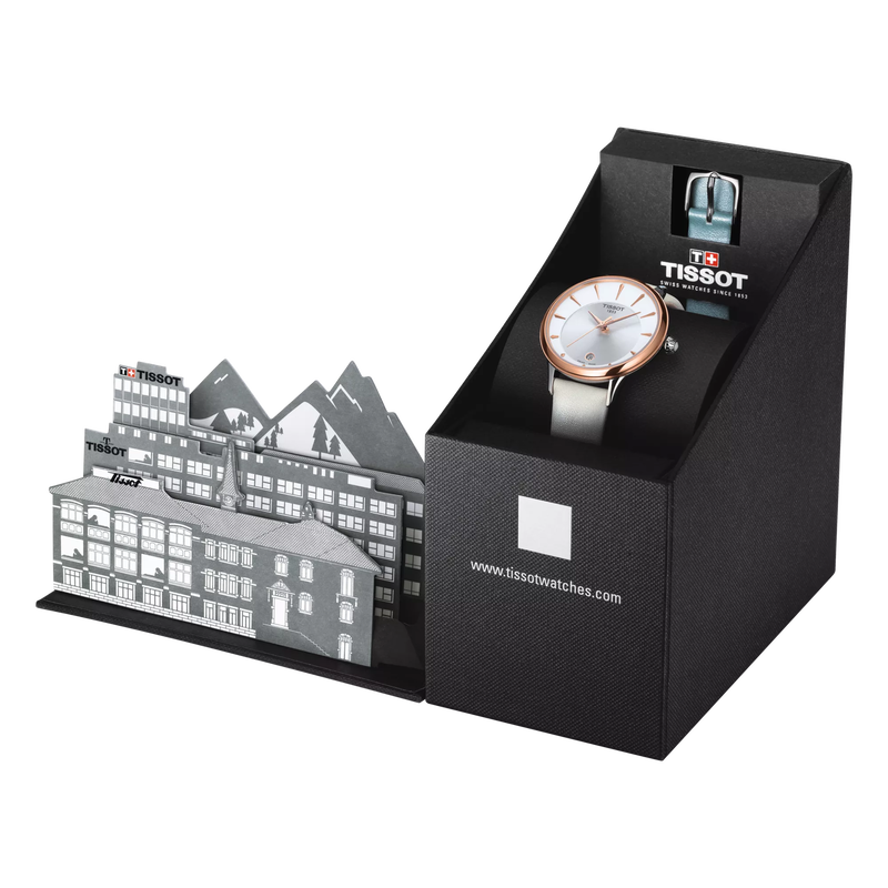 Presentation box of the watch Tissot Odaci-T
