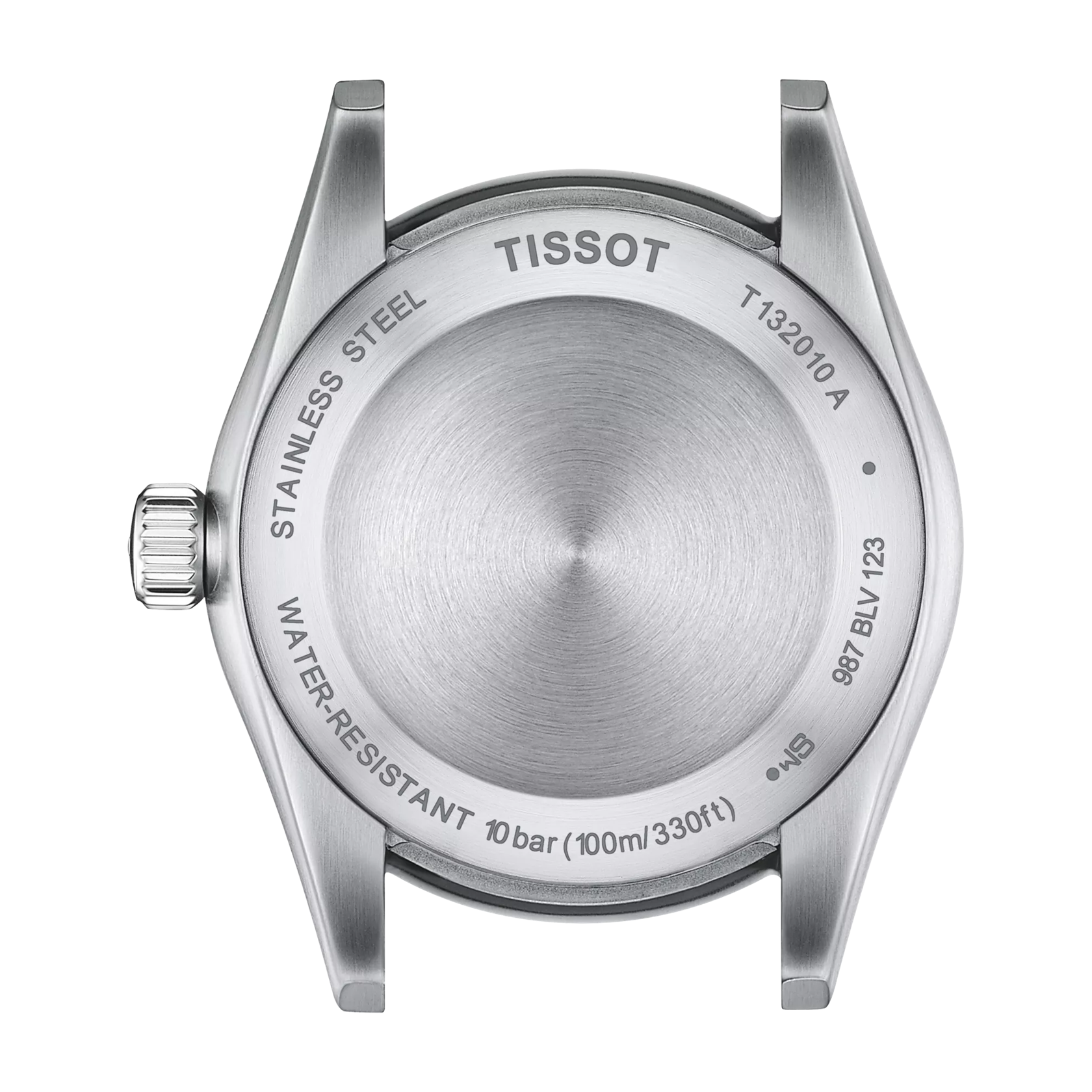 Vue arri&egrave;re du bo&icirc;tier de la montre Tissot T-My Lady