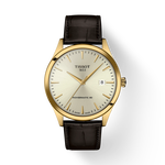 Vue de face de la montre TIssot Classic Dream 40mm avec ombre