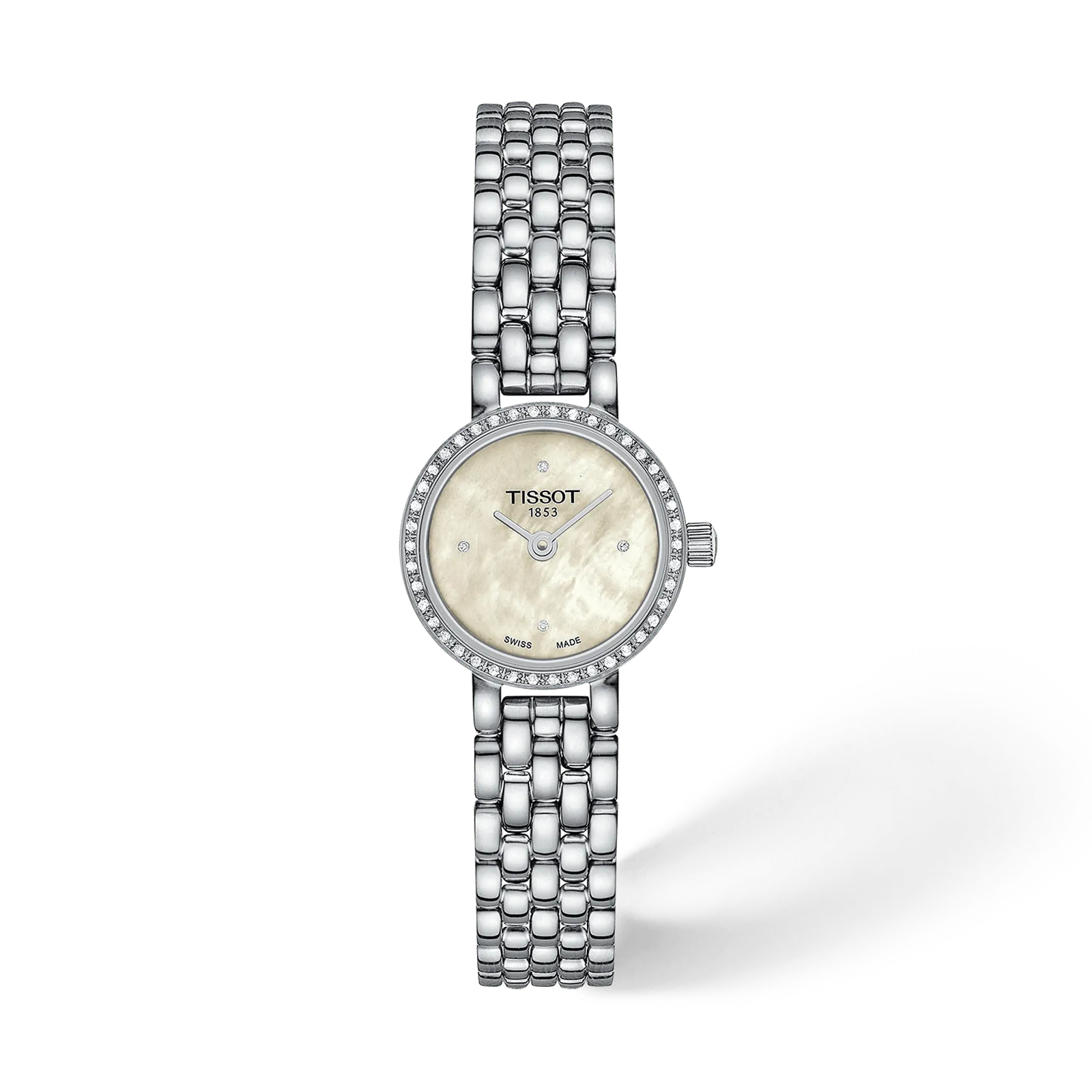 White mother-of-pearl