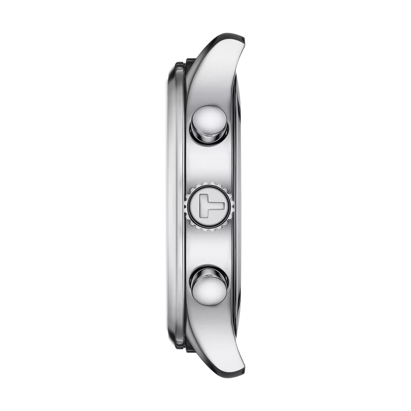 Profile view of the watch case Tissot Chrono XL Classic
