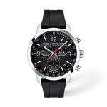 Front view of the watch Tissot PRC 200 43mm with shadow
