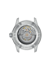 Back view of the watch case Tissot Seastar 1000 40mm