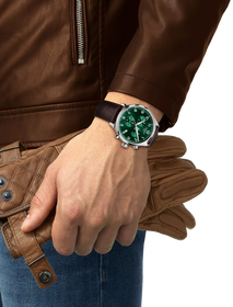 Simulation of the watch Tissot Chrono XL Classic 45mm on a wrist