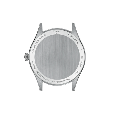 Back view of the watch case Tissot Classic Dream 40mm