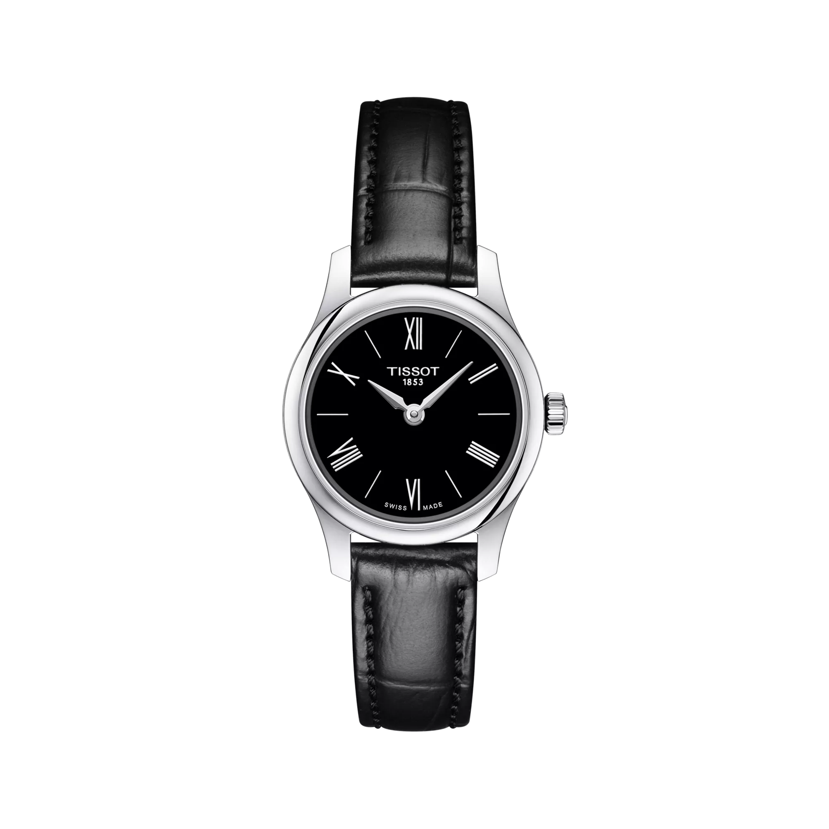 Front view of the watch Tissot Tradition 5.5 Lady