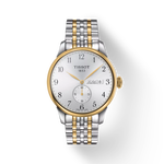 Front view of the watch Tissot Le Locle Automatique Petite Seconde with shadow