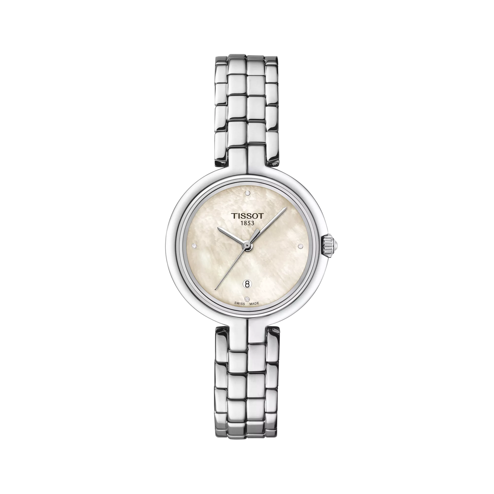 시계 전면 보기 티쏘 플라밍고