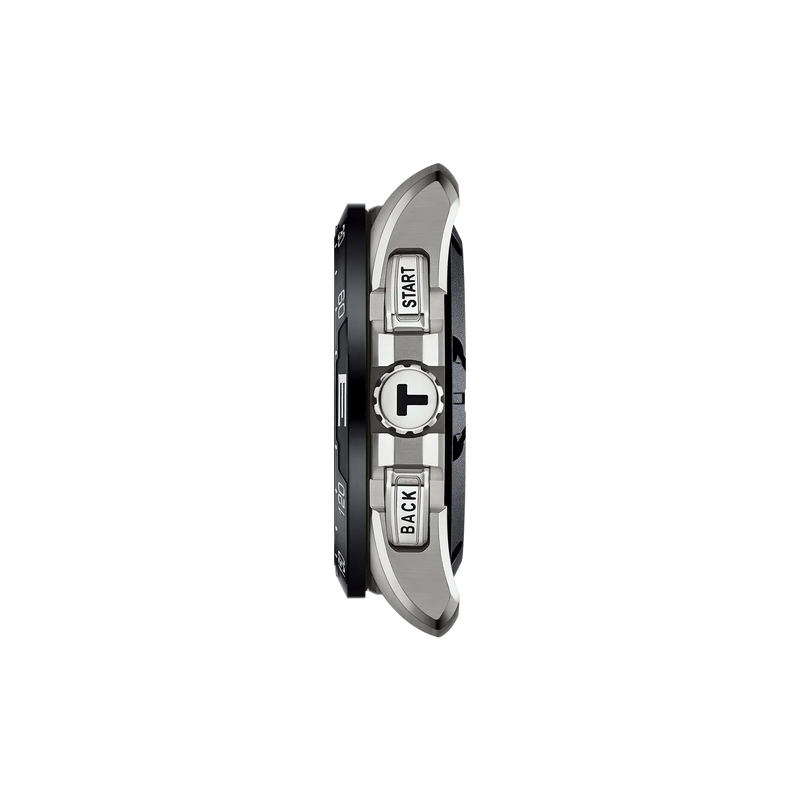 Profile view of the watch case Tissot T-Touch Connect Solar 47.5mm