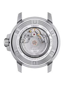 Back view of the watch case Tissot Seastar 1000 Powermatic 80