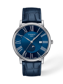 vista frontale dellorologio {0} con ombra