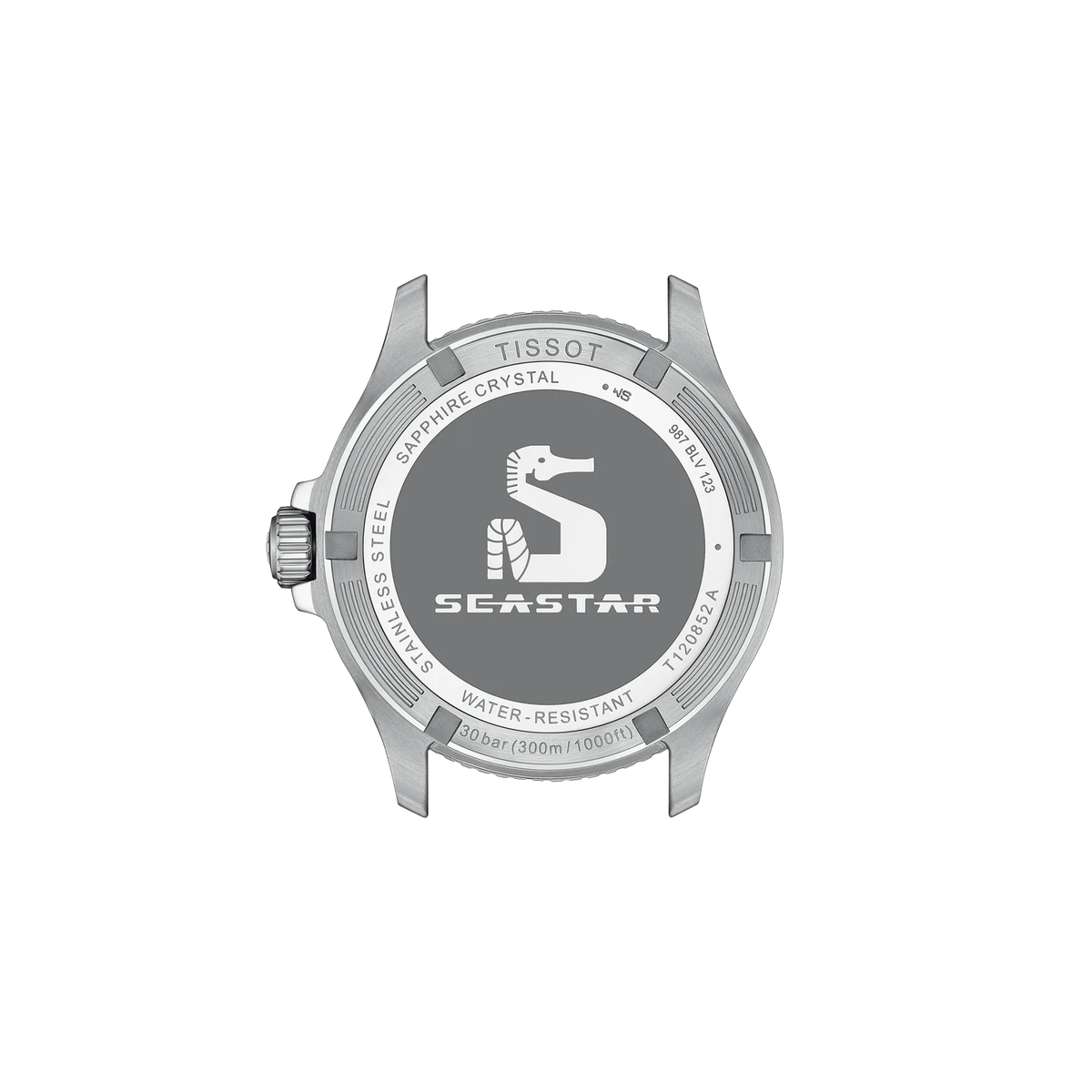 Мужские часы Tissot Seastar 1000 GMT 40 мм, цвет: Чёрный / Чёрный каучуковый — фото 2