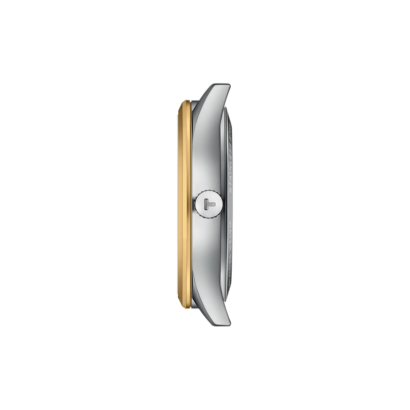Profile view of the watch case Tissot Classic Dream 40mm