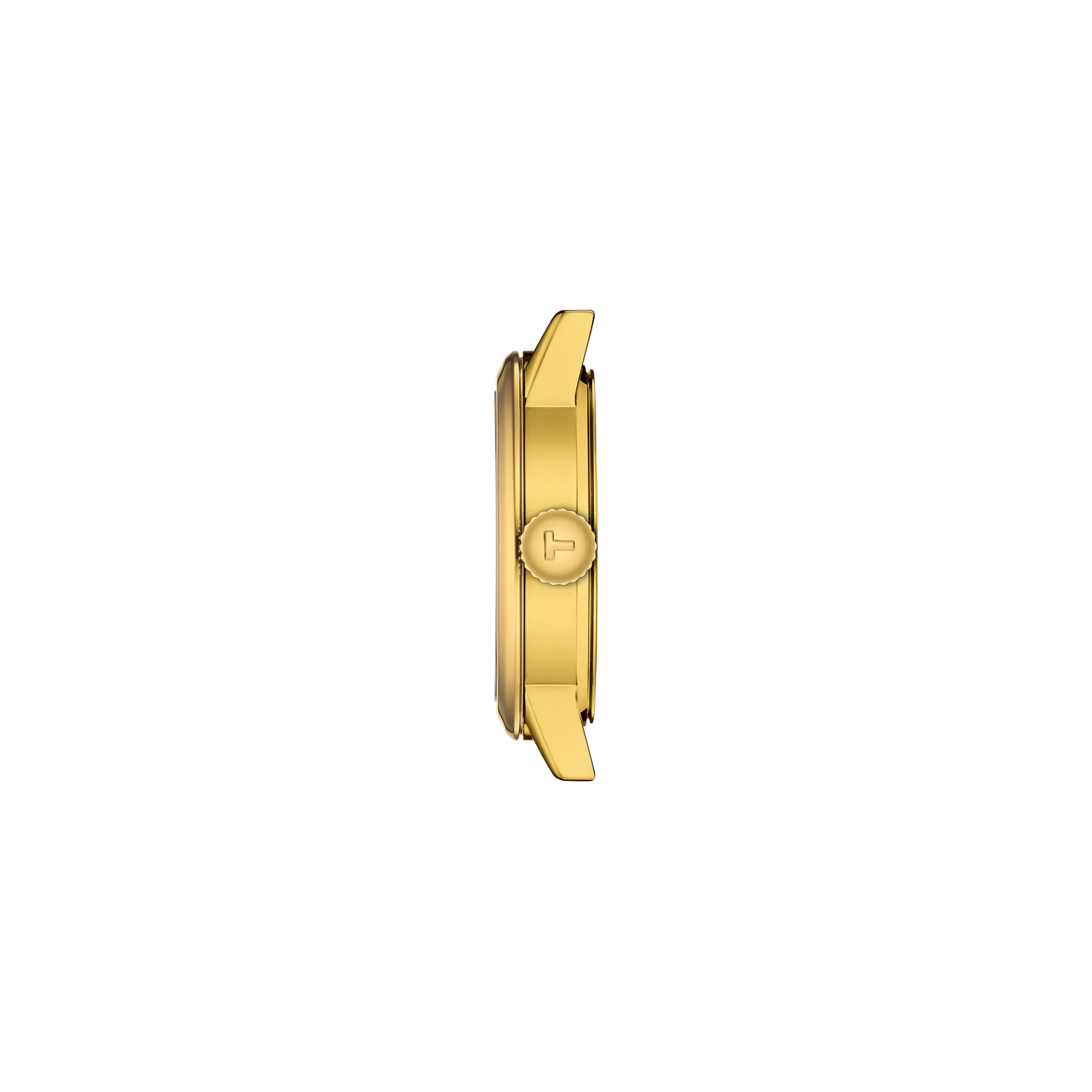 Profile view of the watch case Tissot Classic Dream 28mm