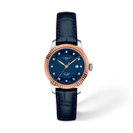 vista frontale dellorologio {0} con ombra