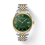 Front view of the watch Tissot Le Locle 39.3mm with shadow