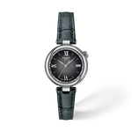 Vue de face de la montre Tissot Desir 28mm avec ombre