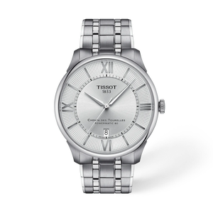 TISSOT シュマン・デ・トゥレル 42mm の正面図・影あり