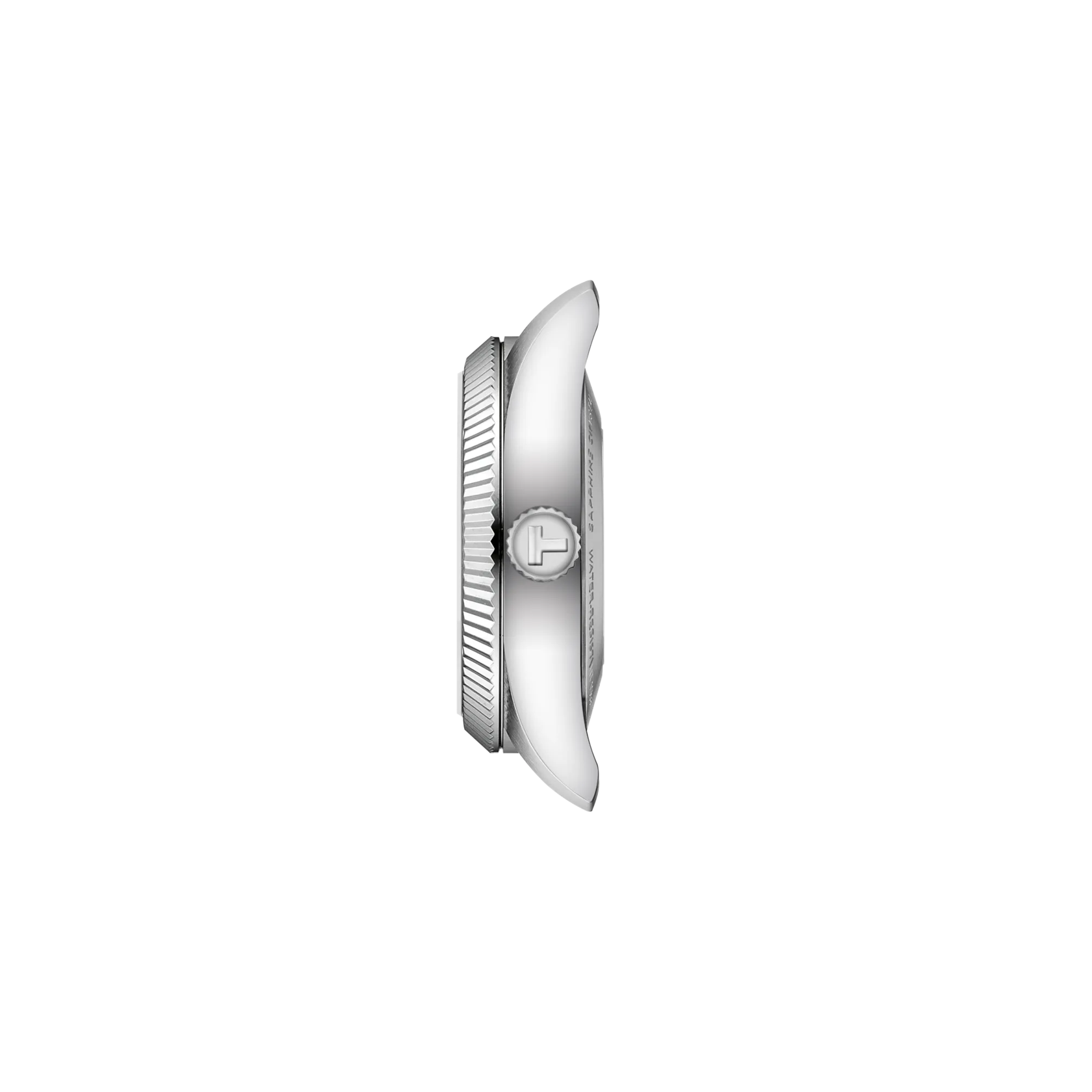 Profile view of the watch case Tissot Ballade 30mm