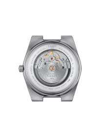 Back view of the watch case Tissot PRX 40mm
