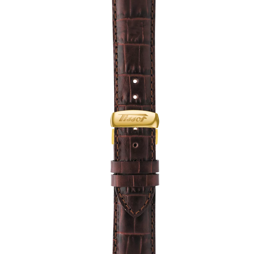 Strap zoom of the watch Tissot Heritage Visodate Automatic