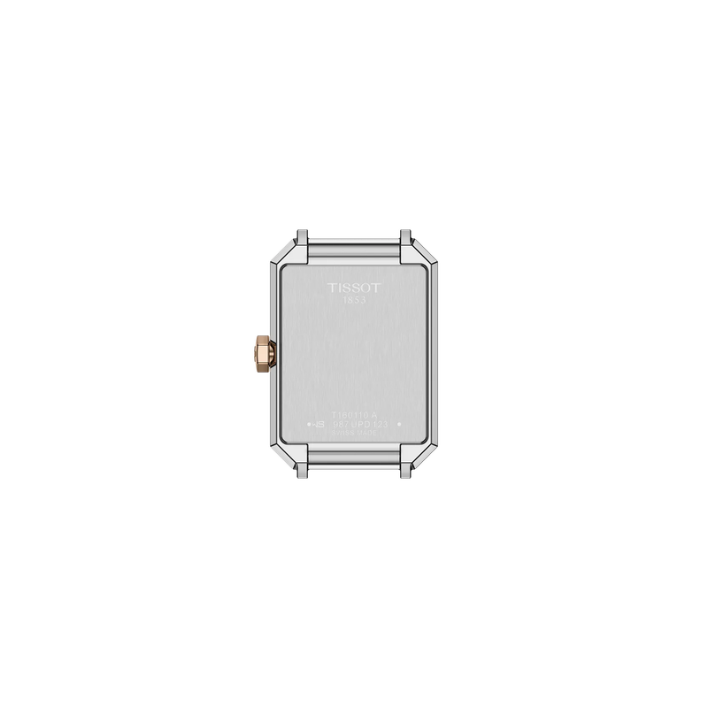 Back view of the watch case Tissot SRV 30mm