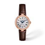 Front view of the watch Tissot Bellissima 29mm with shadow