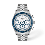 มุมมองด้านหน้าของนาฬิกา Tissot PR516 41mm พร้อมเงา