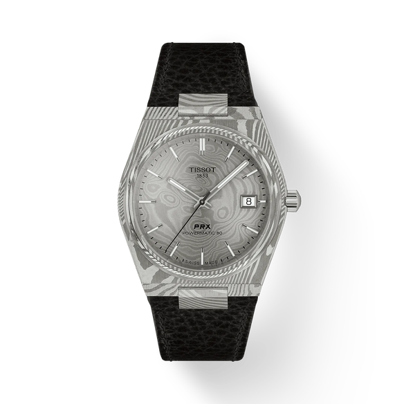 Tissot PRX Damascus Steel 38mm