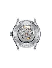 Back view of the watch case Tissot Chemin Des Tourelles Skeleton 39mm