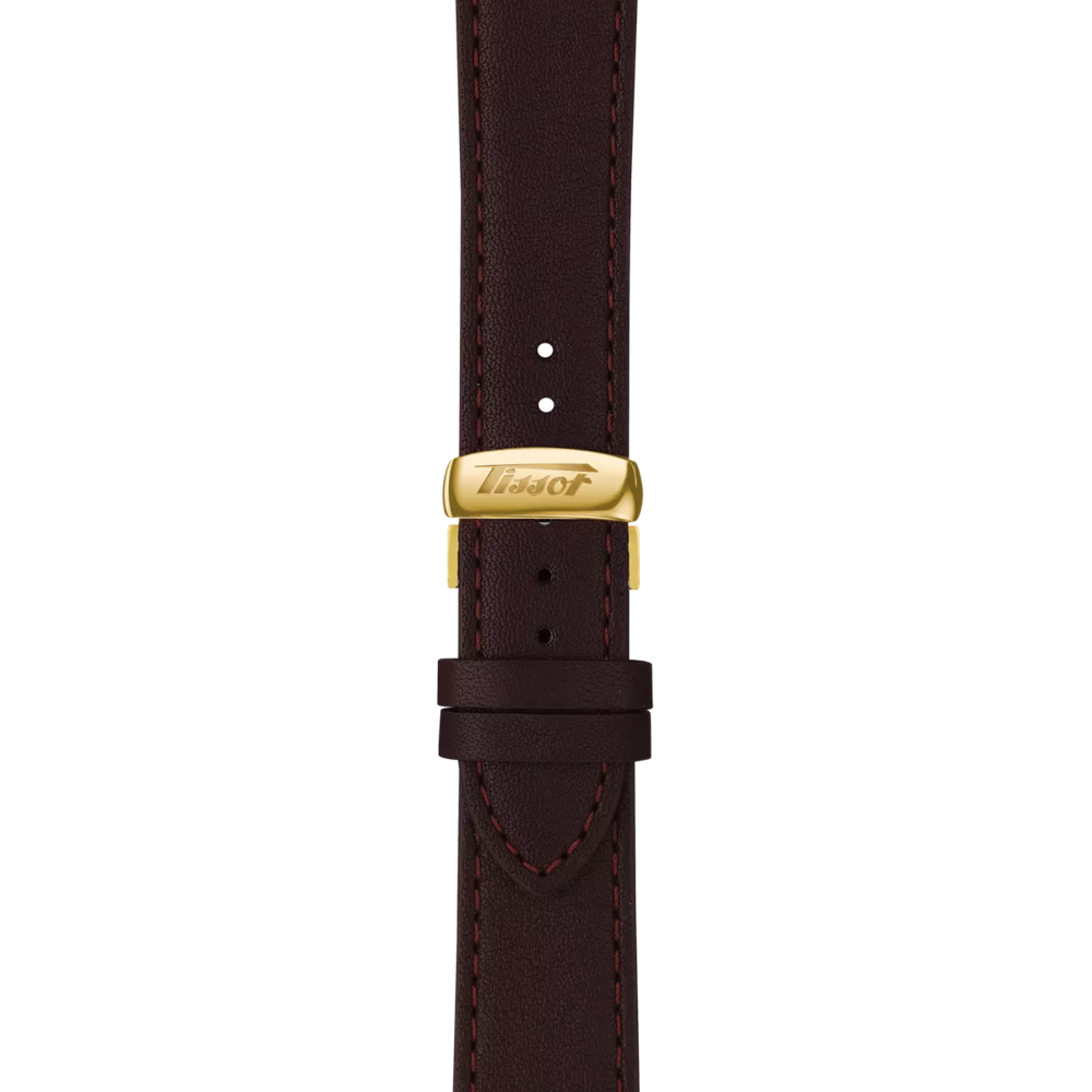 Strap zoom of the watch Tissot Heritage Banana Centenary Edition