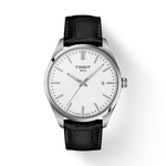 Front view of the watch Tissot PR 100 40mm with shadow