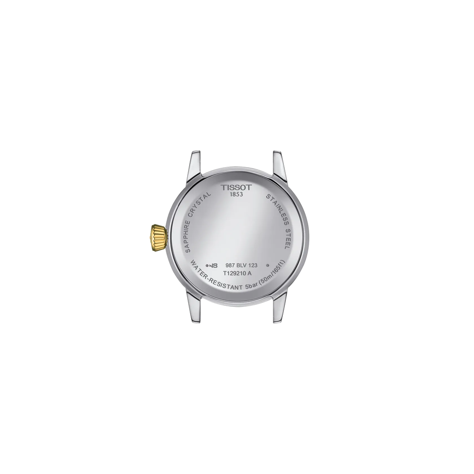 Back view of the watch case Tissot Classic Dream 28mm