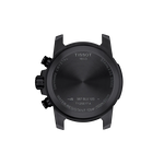 Back view of the watch case Tissot Supersport Chrono Basketball Edition 45.5mm