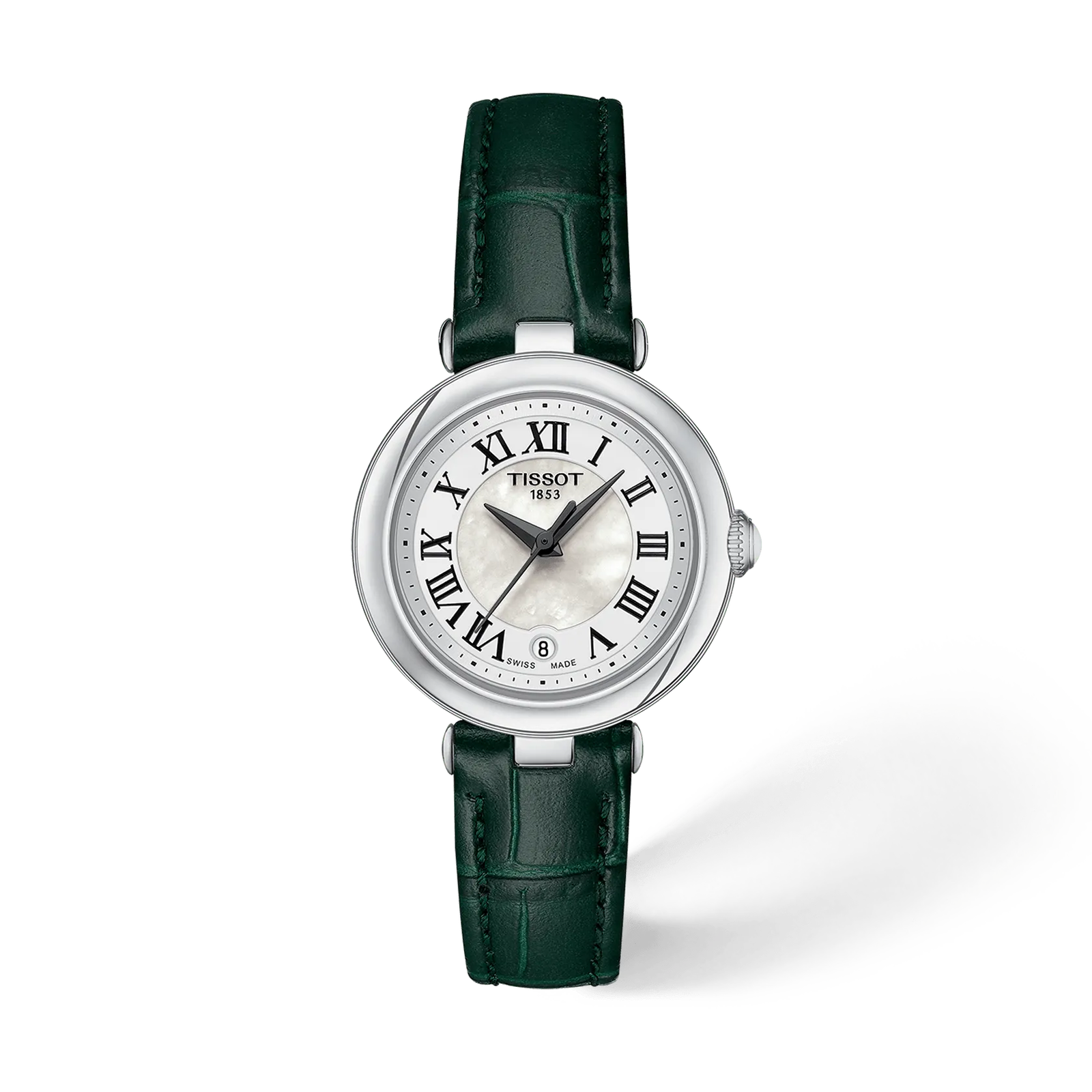 White mother-of-pearl