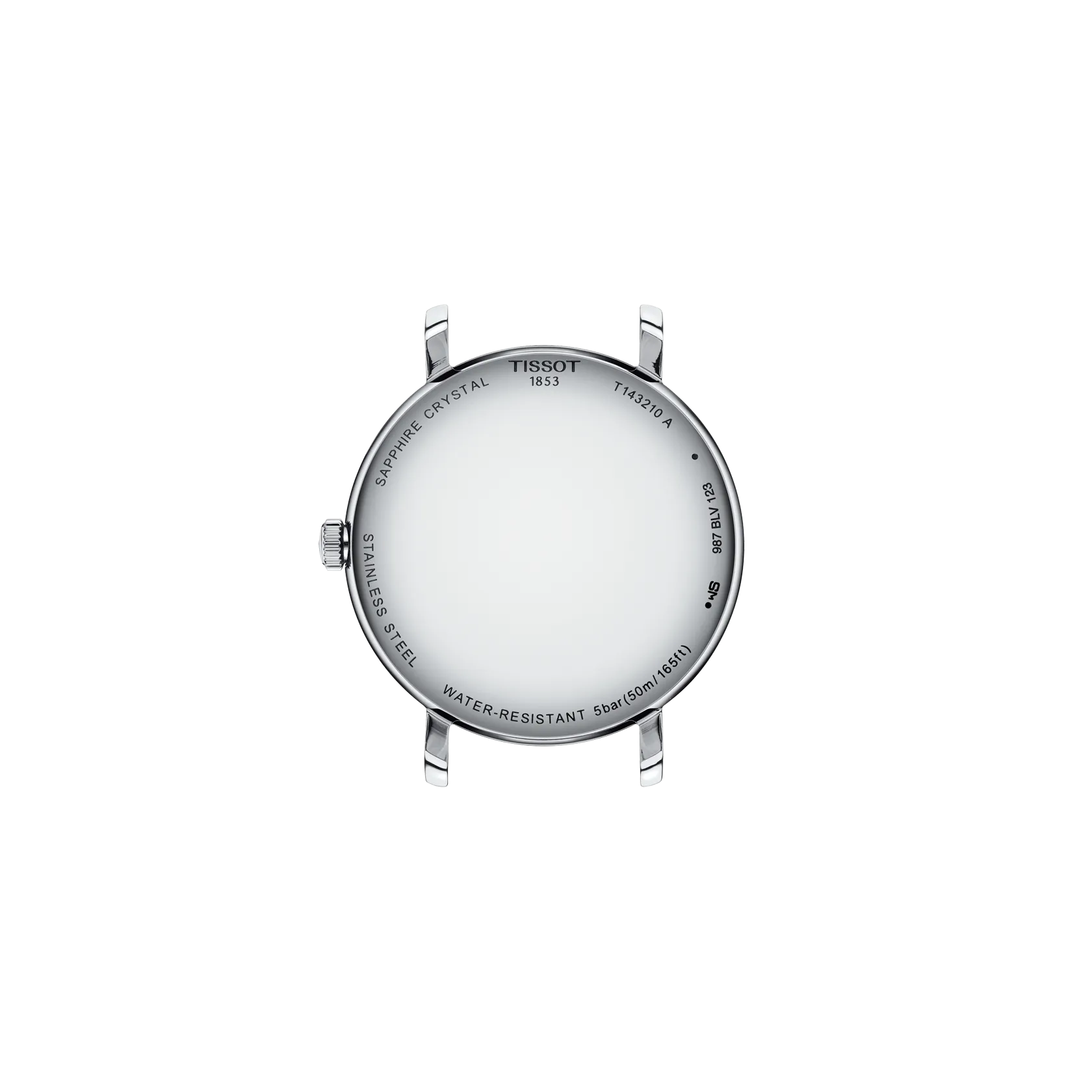 시계 케이스 뒷면 보기 티쏘 에브리타임 34mm