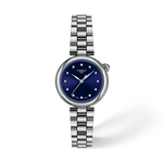 Front view of the watch Tissot Desir 28mm with shadow