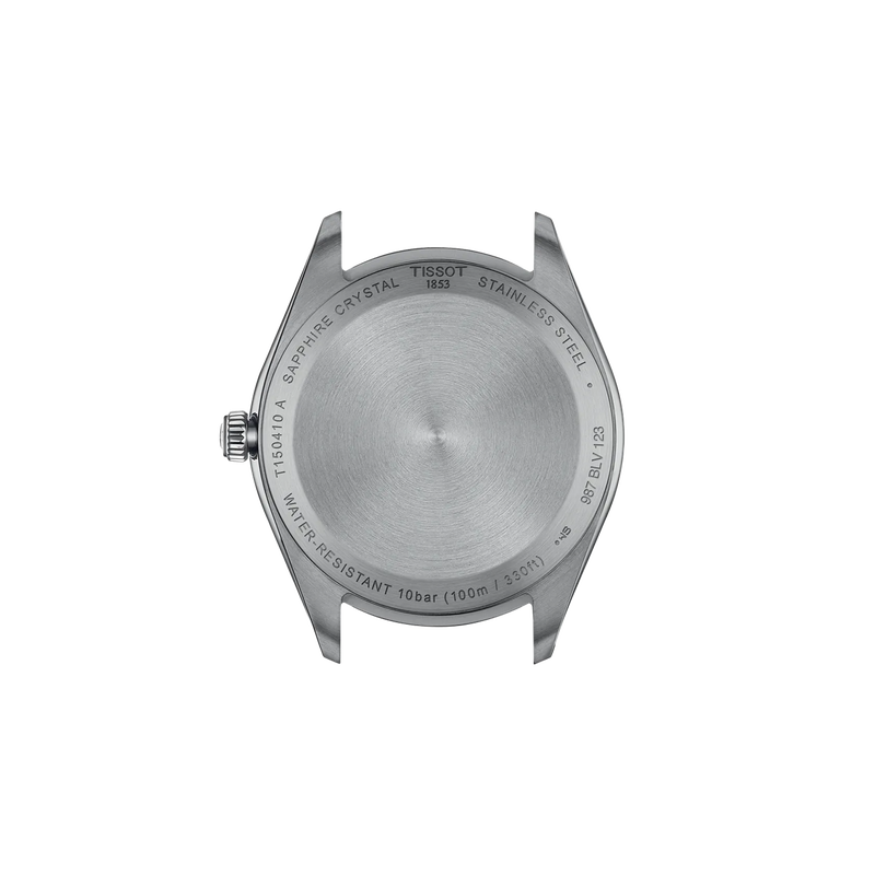 Back view of the watch case Tissot PR 100 40mm