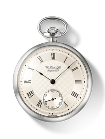 Vue de face de la montre Tissot Lepine Mechanical avec ombre