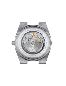 Back view of the watch case Tissot PRX 40mm
