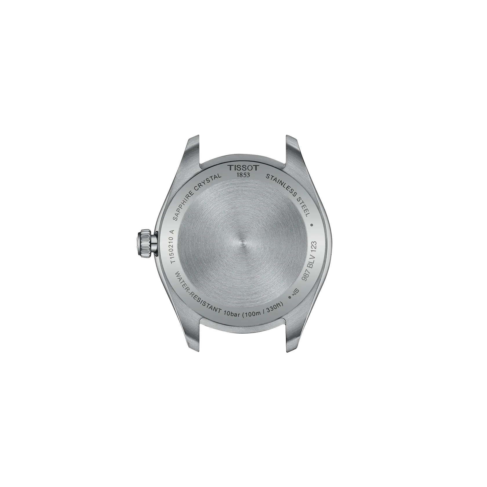 시계 케이스 뒷면 보기 티쏘 PR 100 34mm